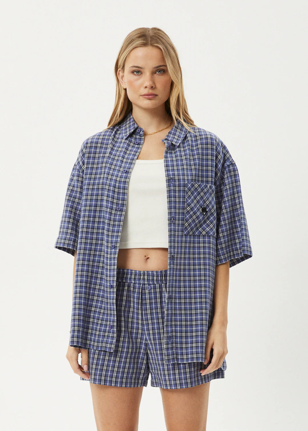 Afends Shipwreck Short Sleeve Shirt Marlin