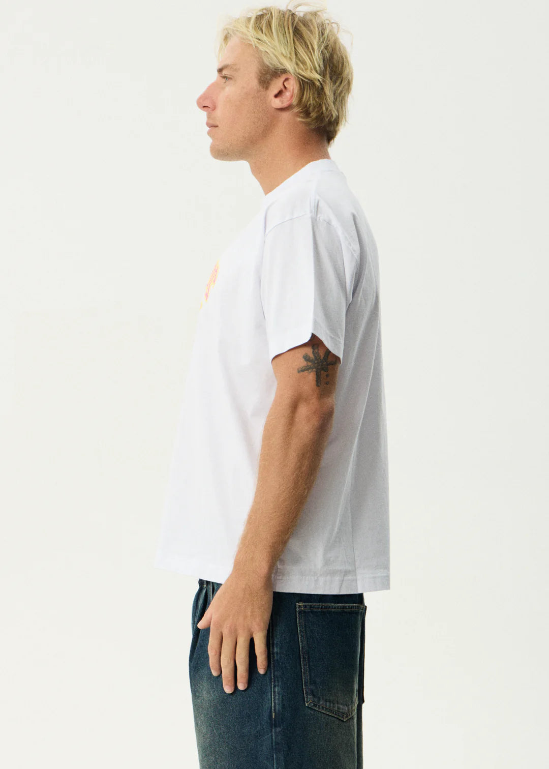 Afends Flame On- Boxy Tee