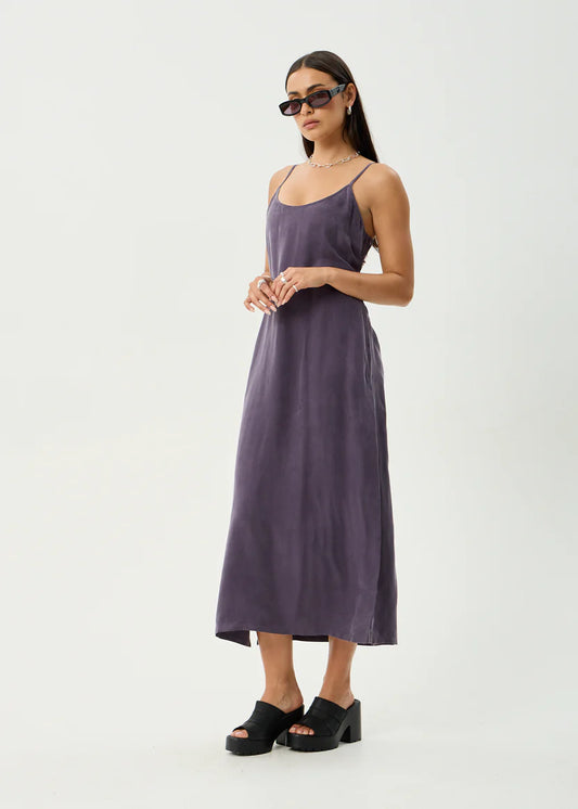Afends Valley Cupro Midi Dress