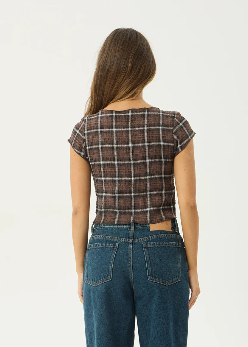 Afends Reverie Seersucker Top