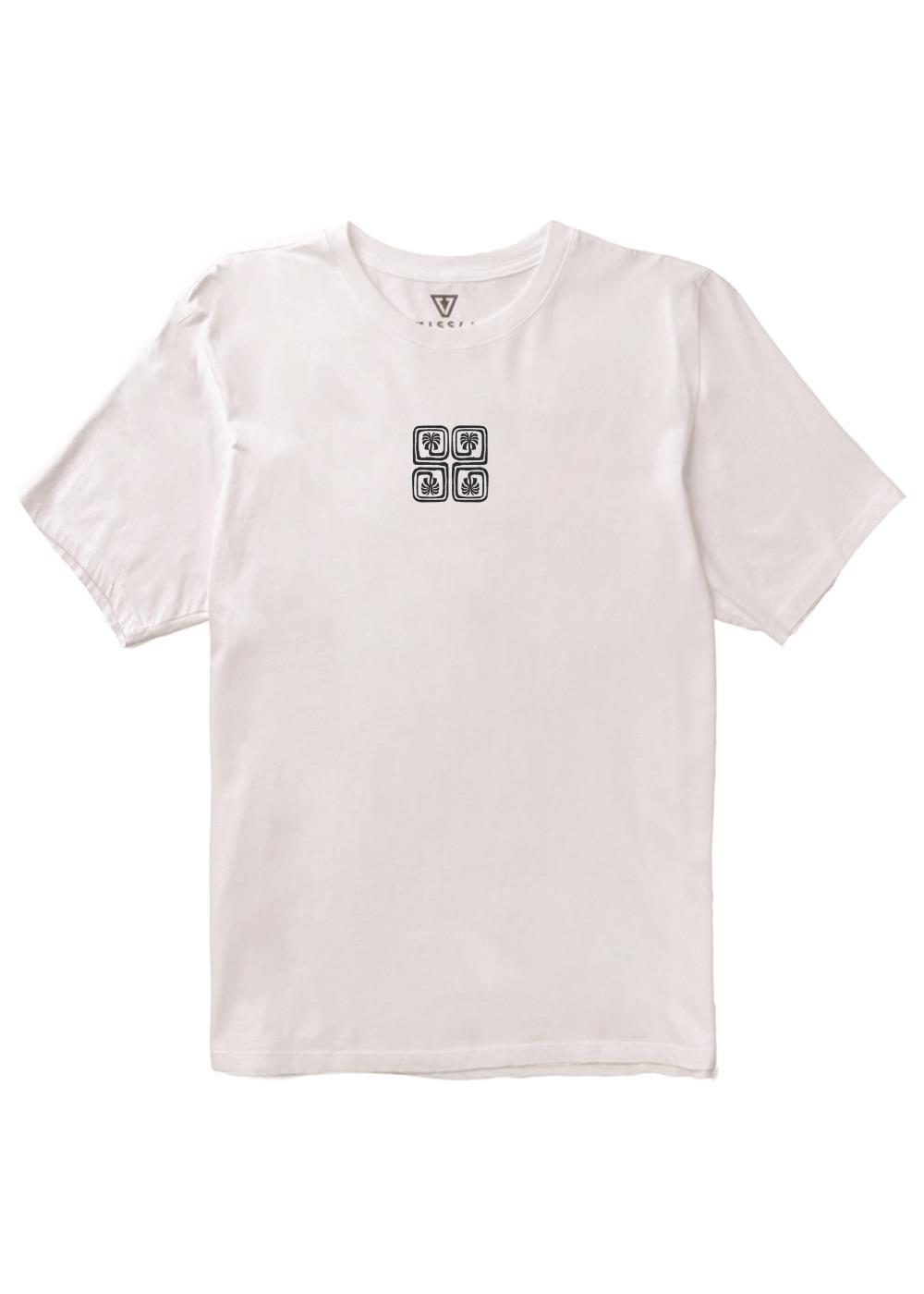 Vissla Lost Coast Swell Vintage SS Tee White