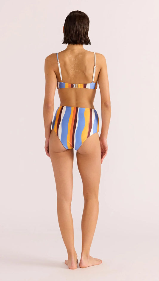 Mink Pink Ripple Ruched Bikini Pant