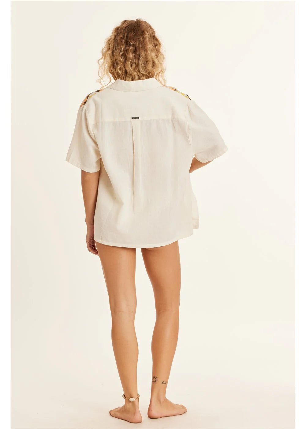 Sisstr In The Fields Short Sleeve Woven Top