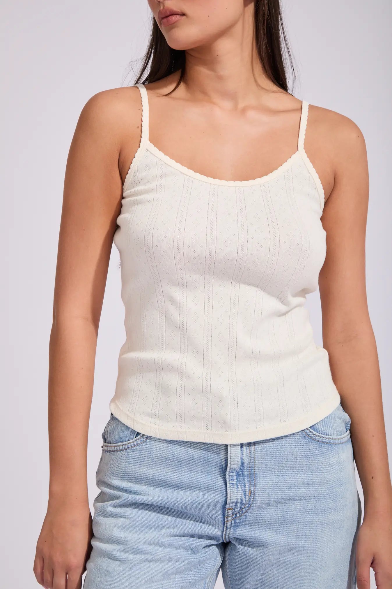 Rhythm Pointelle Tank