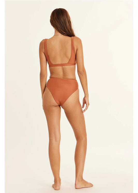 Sisstr Seeker Solid High Waist Bottom