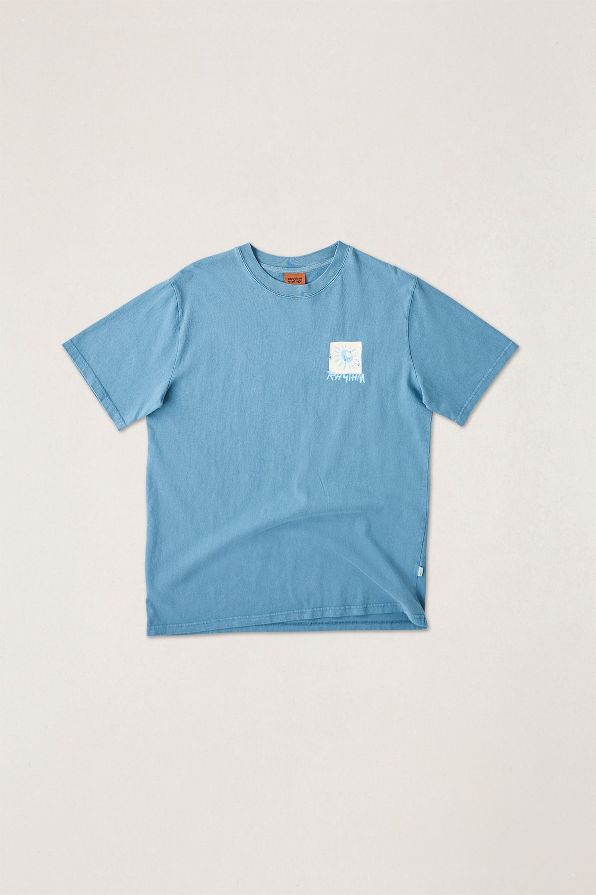 Rhythm Mementos Vintage SS Tee Blue