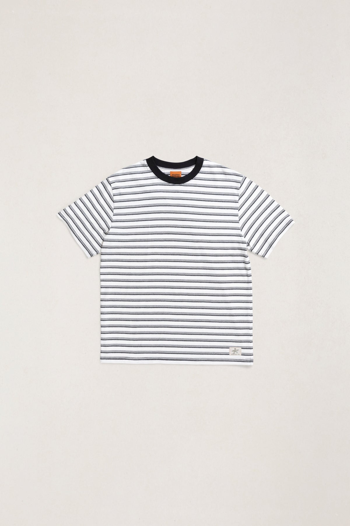 Rhythm Vintage Stripe SS T-Shirt Natural