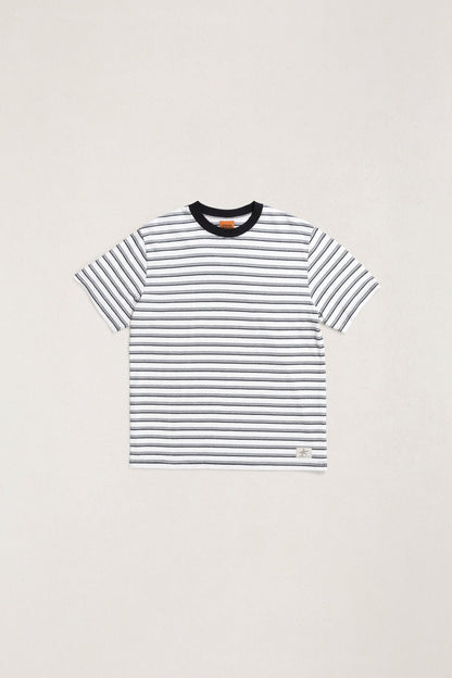Rhythm Vintage Stripe SS T-Shirt Natural