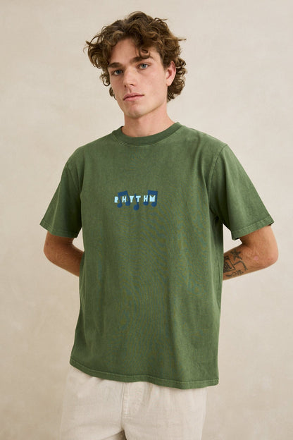 Rhythm Radio Sounds Vintage SS T-Shirt Dill