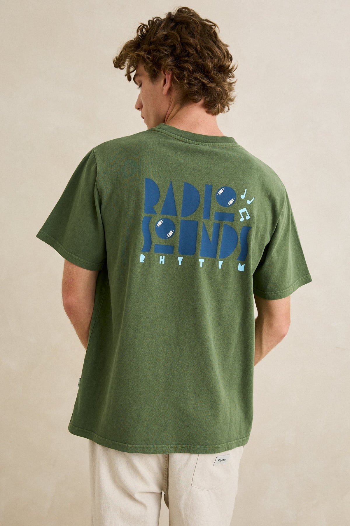Rhythm Radio Sounds Vintage SS T-Shirt Dill