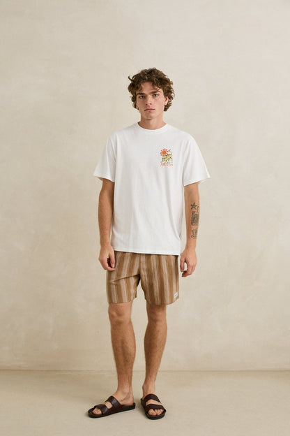 Rhythm Tiger Vintage SS T-Shirt Vintage White
