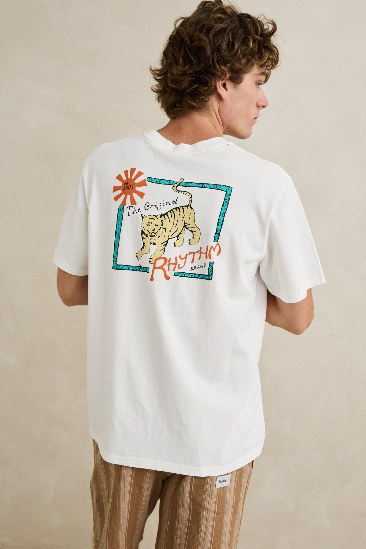 Rhythm Tiger Vintage SS T-Shirt Vintage White