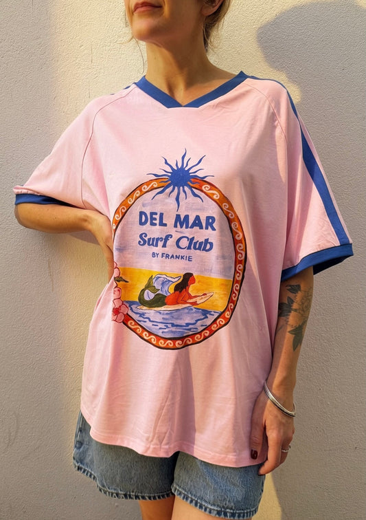 By Frankie Del Mar Surf Club Tee
