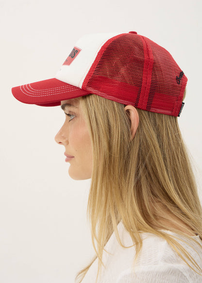 Afends Trophy Trucker Cap Ketchup