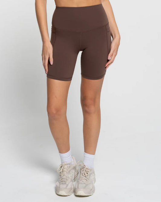 Active Basics Bike Short 2.0- French Roast