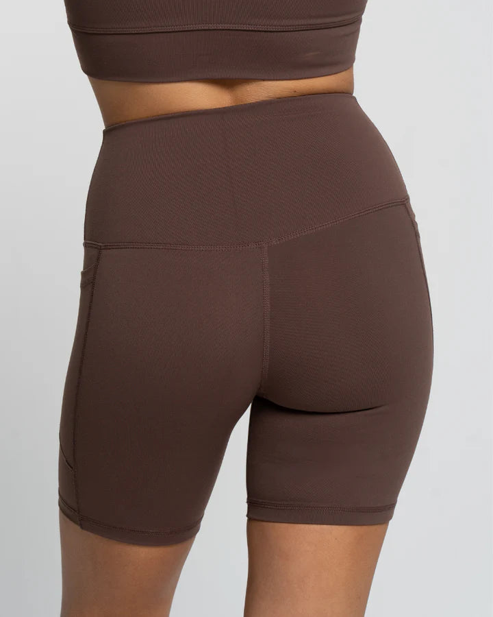 Active Basics Bike Short 2.0- French Roast