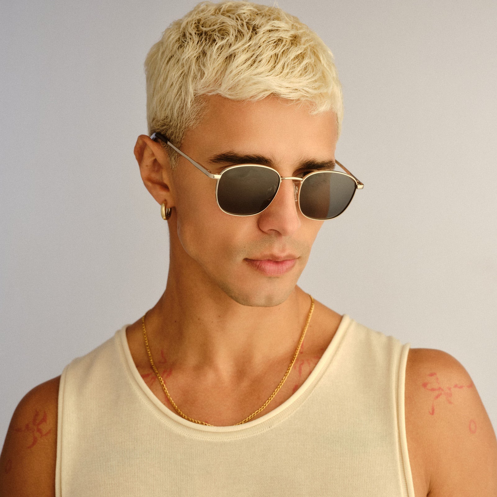 Le Specs Neptune Deux Gold