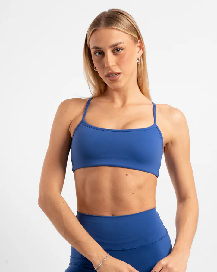 Active Basics Olympia Crop- Emerald Blue