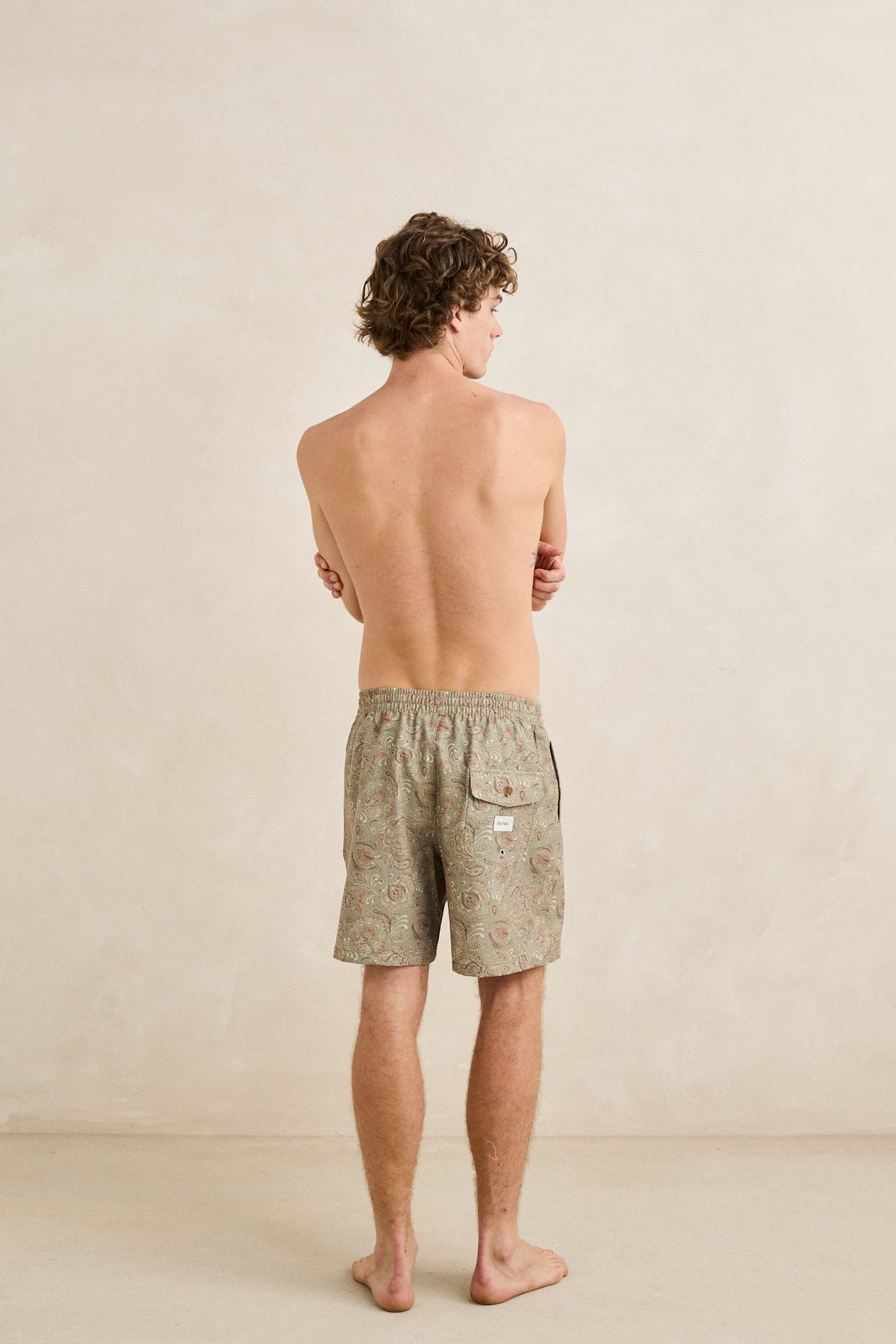 Rhythm Costa Rica Beach Short Olive