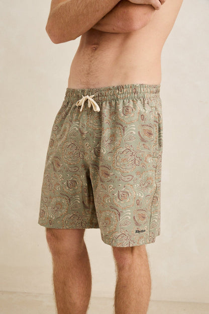 Rhythm Costa Rica Beach Short Olive