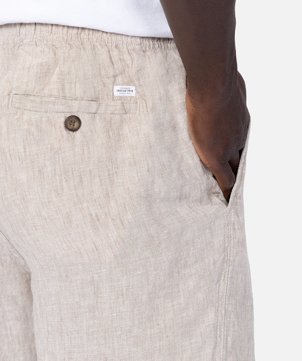 Industrie The Marina Linen Short Wheat