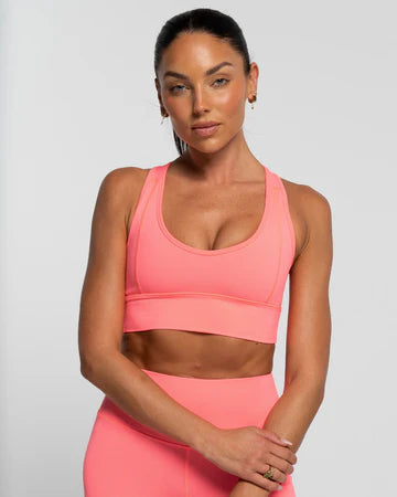 Active Basics Classic Crop- Bright Pink