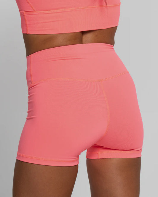 Active Basics Hi Rise Short- Bright Pink