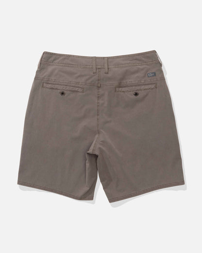 Salty Crew Transom Overdye Short Dark Brown