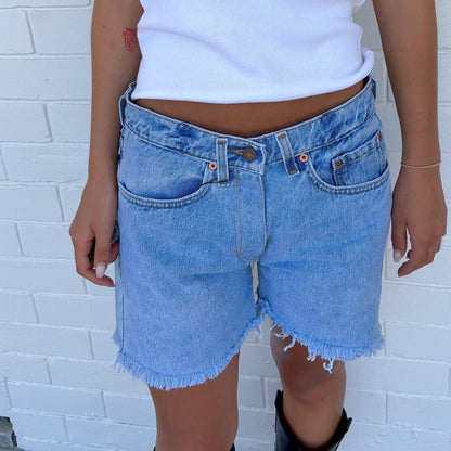 Vintage Levi’s Classic Cut – Reworked Denim Shorts