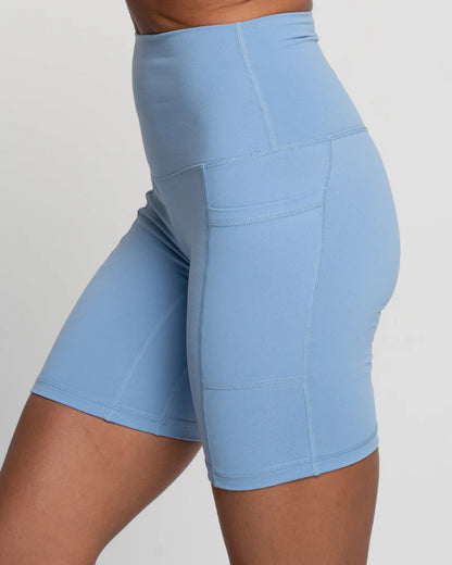 Active Basics Bike Short 2.0- Sky Blue