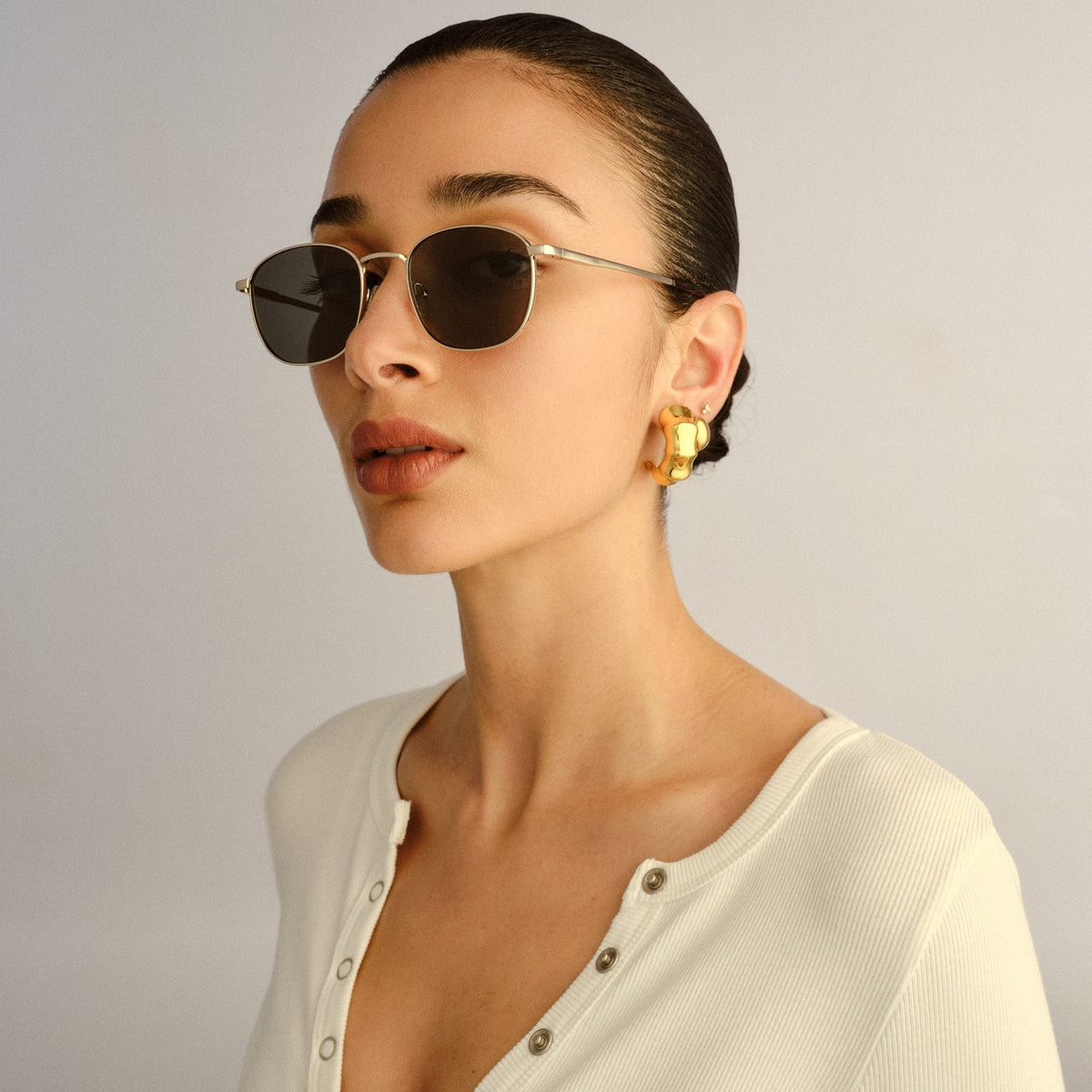 Le Specs Neptune Deux Gold