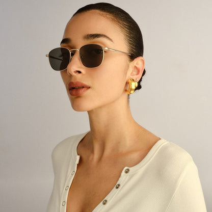 Le Specs Neptune Deux Gold