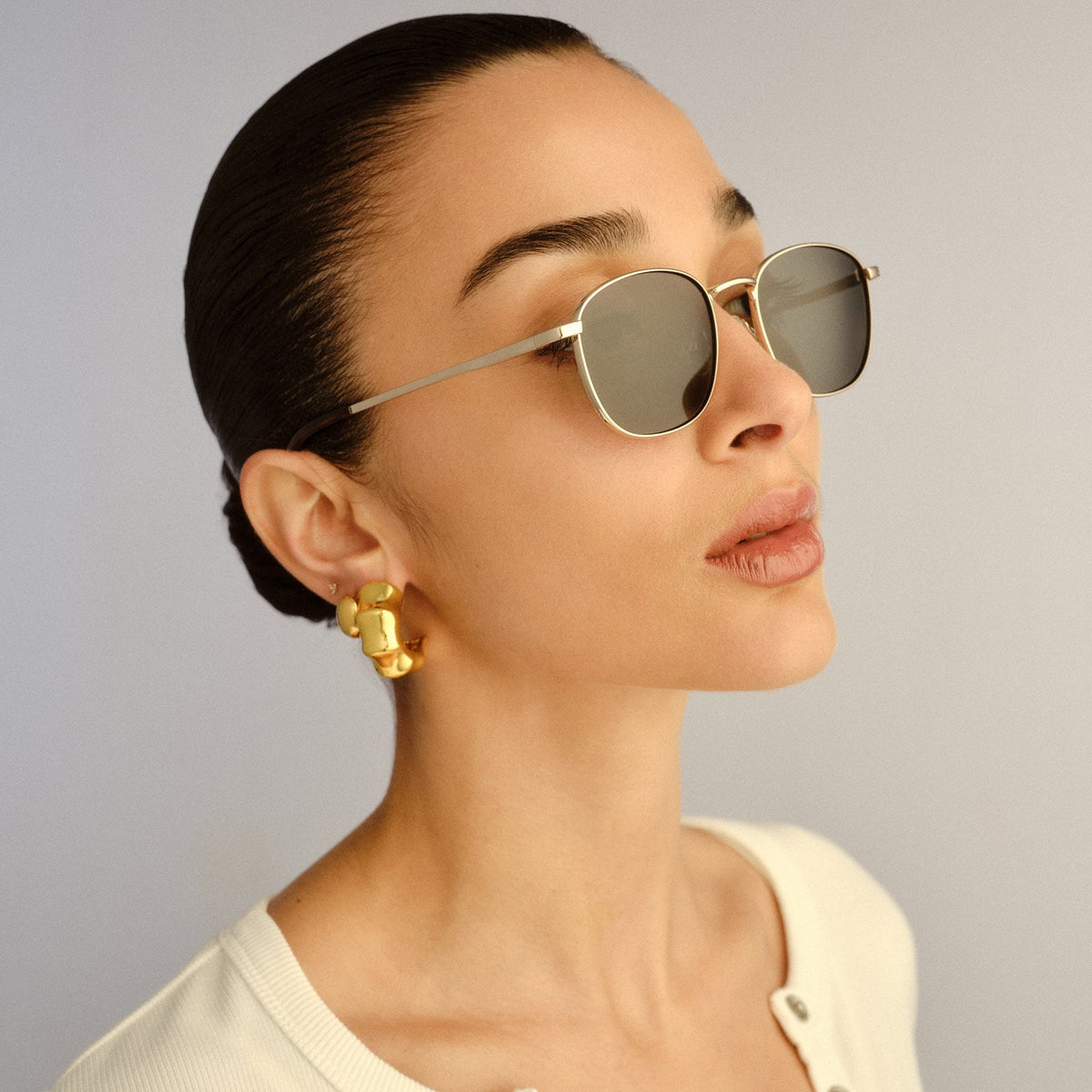 Le Specs Neptune Deux Gold