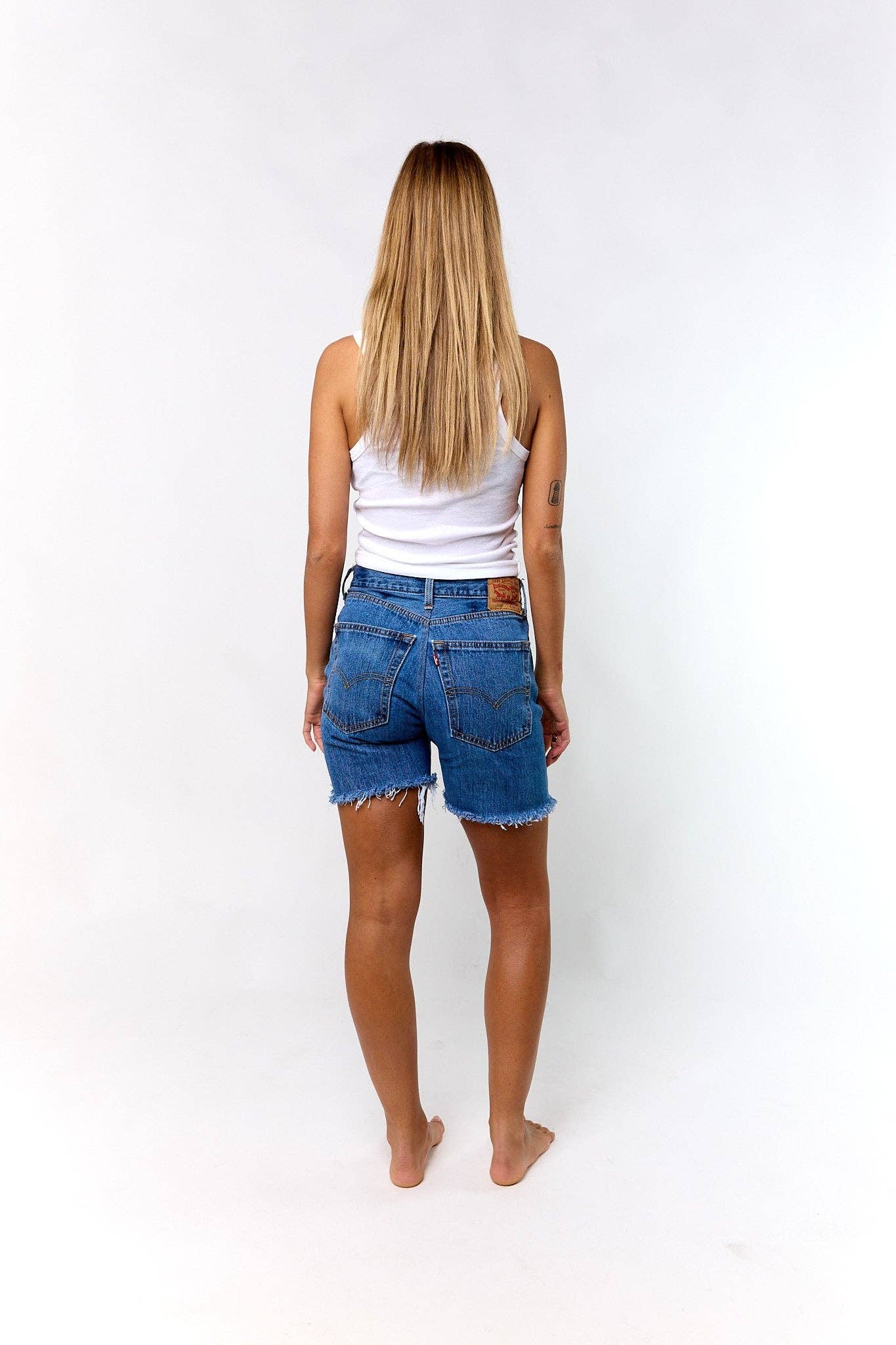Vintage Levi’s Classic Cut – Reworked Denim Shorts