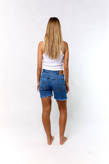 Vintage Levi’s Classic Cut – Reworked Denim Shorts