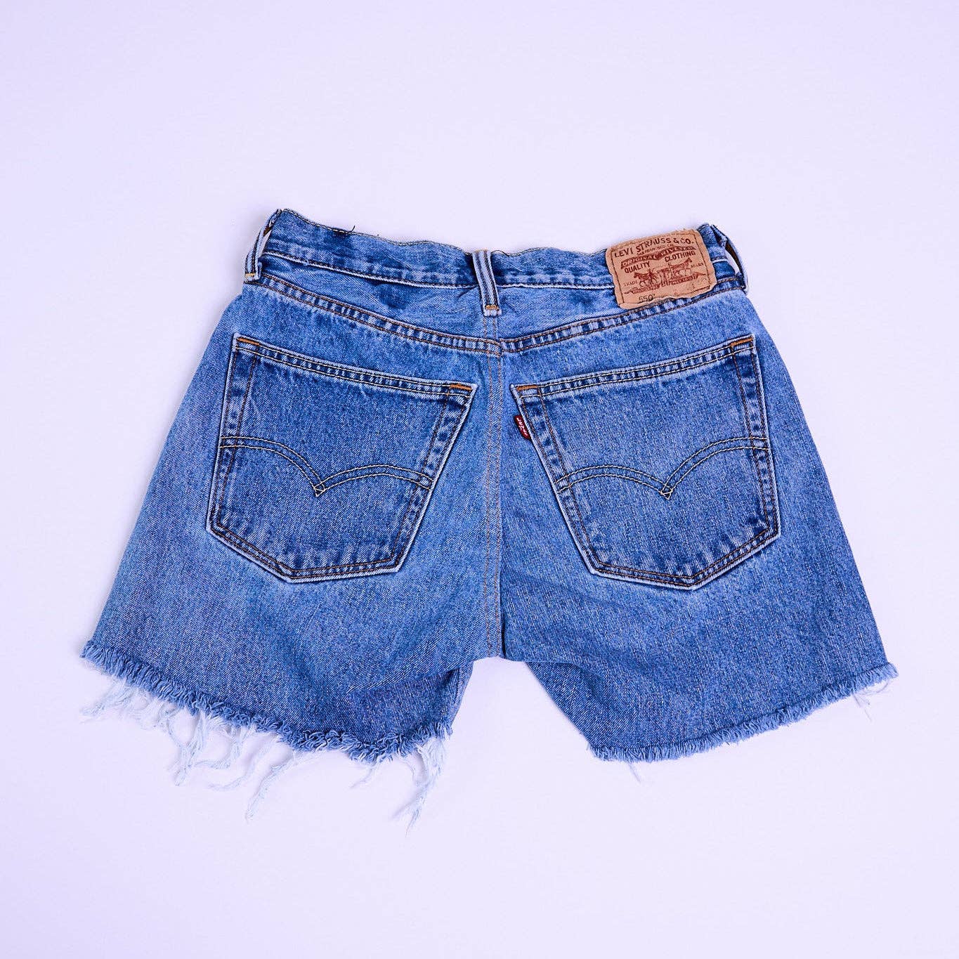 Vintage Levi’s Classic Cut – Reworked Denim Shorts