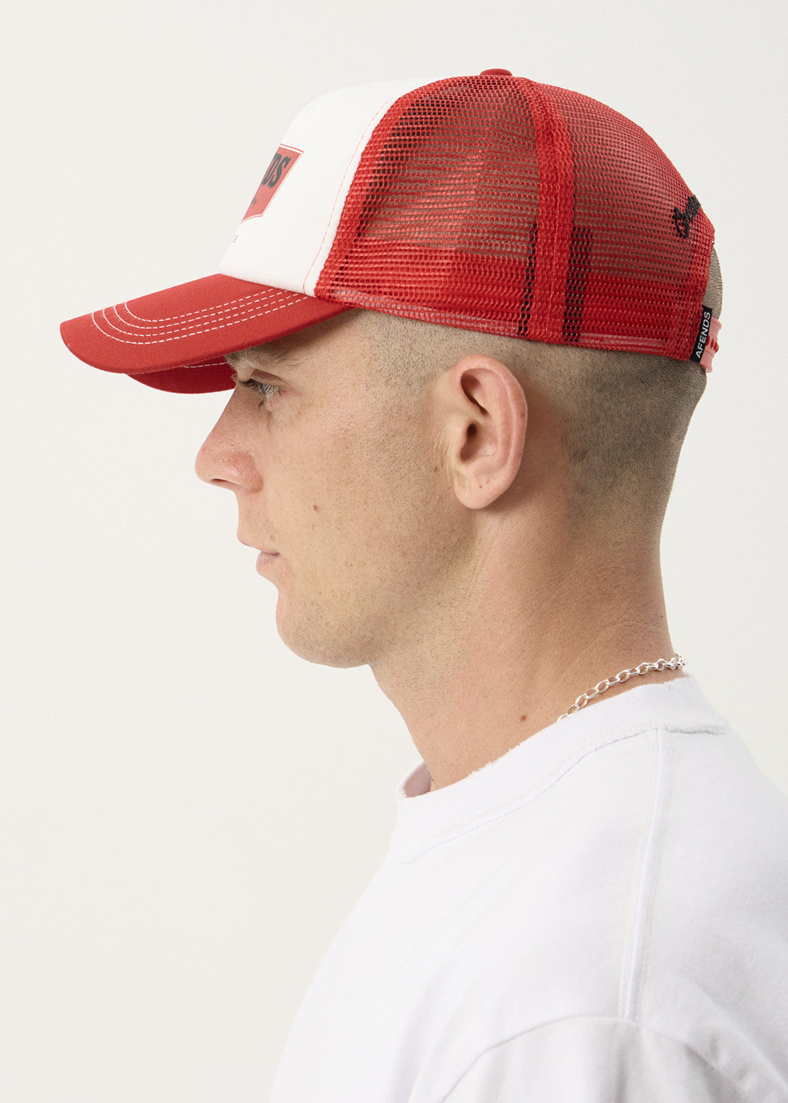 Afends Trophy Trucker Cap Ketchup