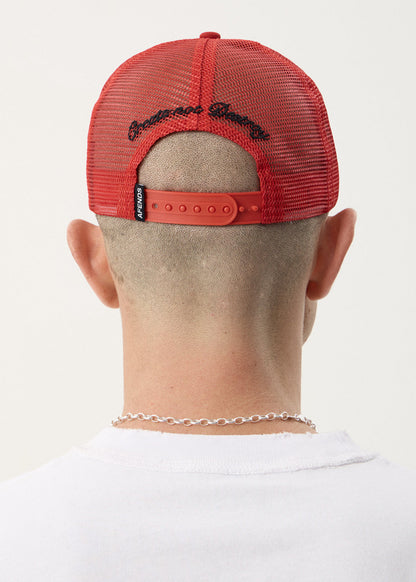 Afends Trophy Trucker Cap Ketchup
