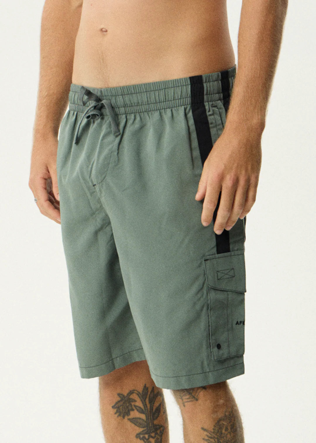 Afends House Related- Cargo Short 20" Sycamore