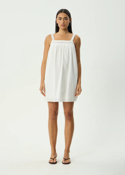 Afends Kindred Mini Dress White