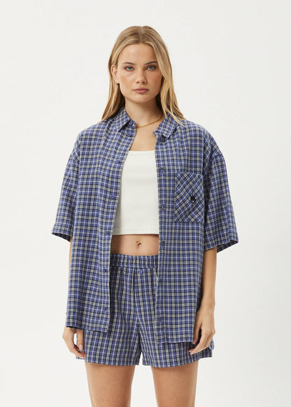 Afends Shipwreck Short Sleeve Shirt Marlin