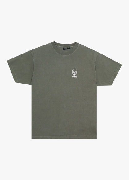 Afends Skeletor- Boxy Tee Boxy Tee Washed Sycamore