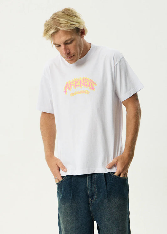 Afends Flame On- Boxy Tee