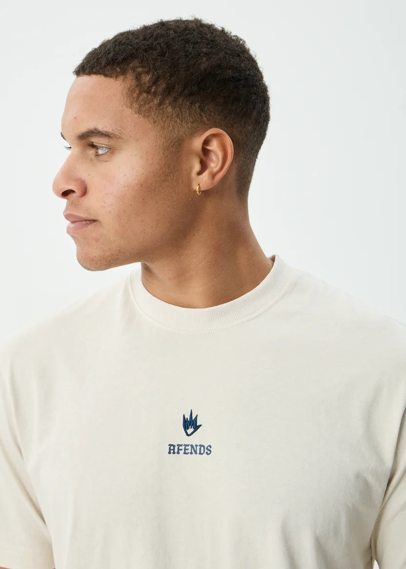 Afends Burnin Retro Tee