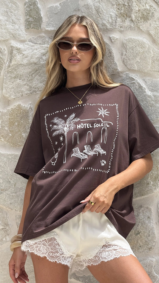 By Frankie Hotel Soleil Tee