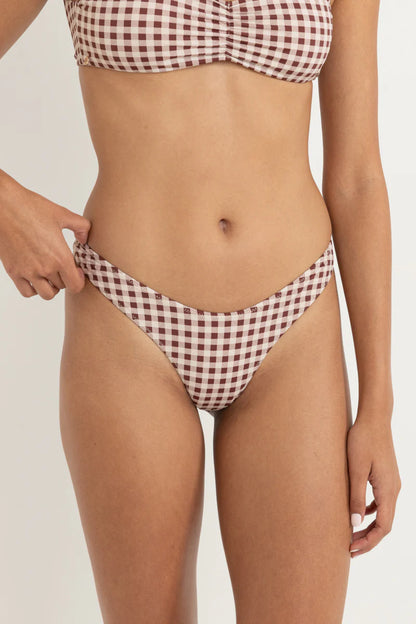 Rhythm Parker Gingham Skimpy Pant