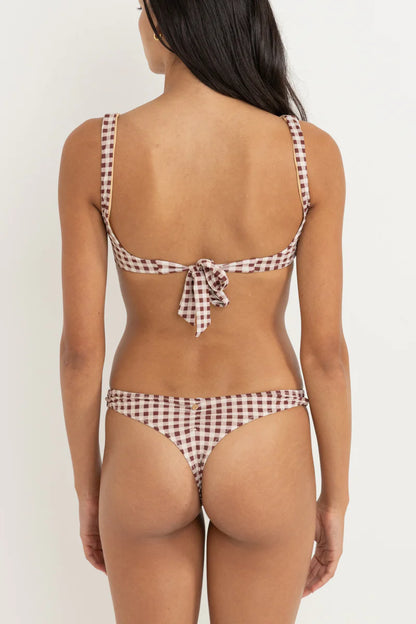 Rhythm Parker Gingham Skimpy Pant