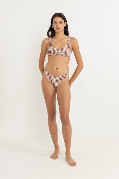 Rhythm Parker Gingham Skimpy Pant