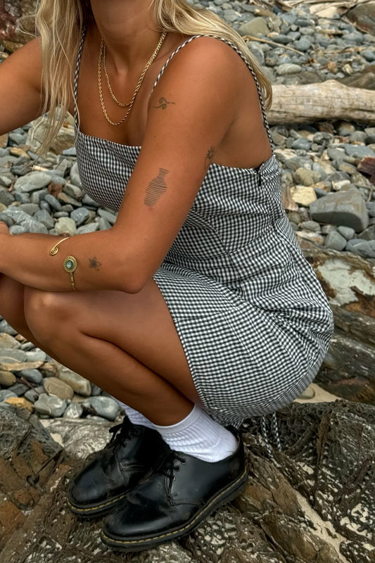 Rhythm Gingham Mini Dress
