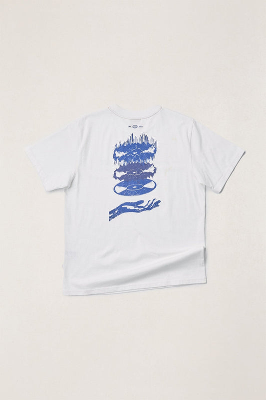 Rhythm Phasers Graphic Vintage SS Tee White